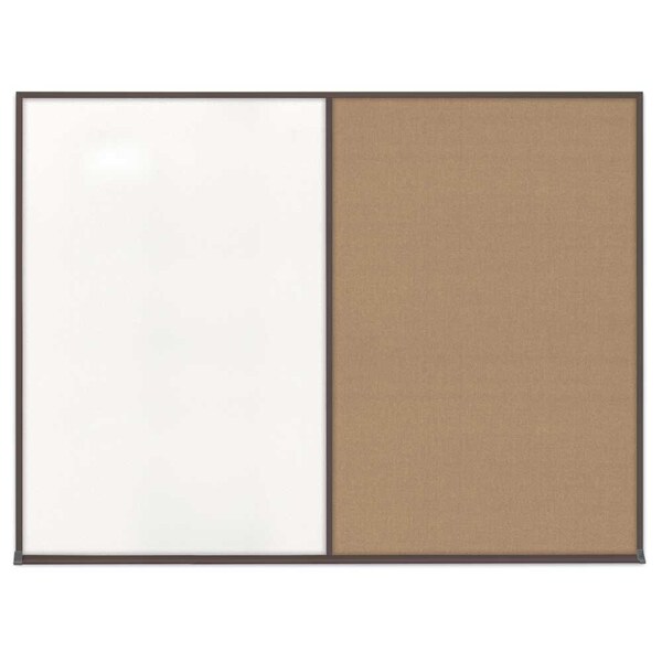 Triple Door Radius Corkboard, 72"X48", B